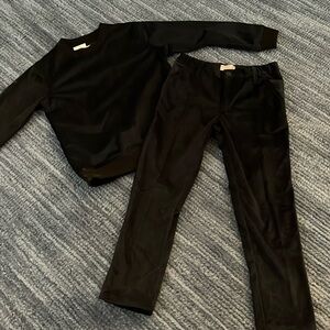 Sierra Julian velour outfit size 6. Dark Navy Blue